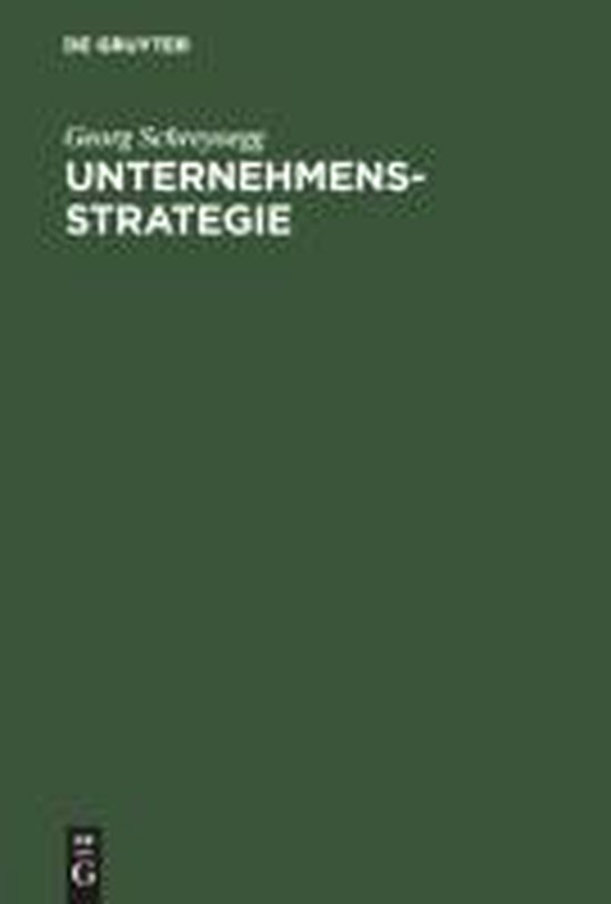Unternehmensstrategie - cover