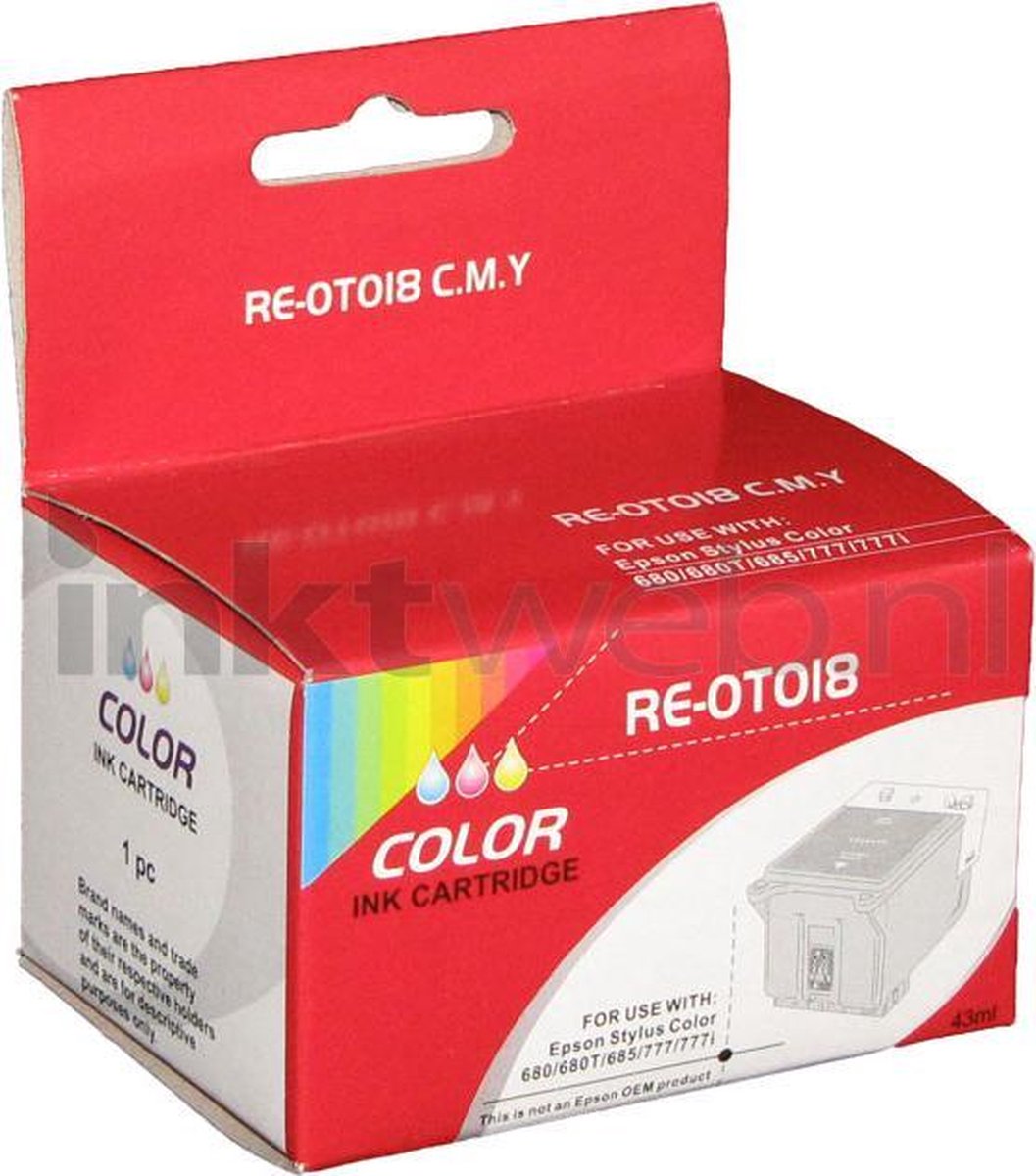 Epson inktcartridge T018401 kleur