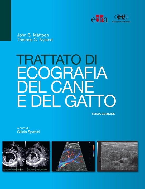 Trattato di ecografia del cane e del gatto - cover