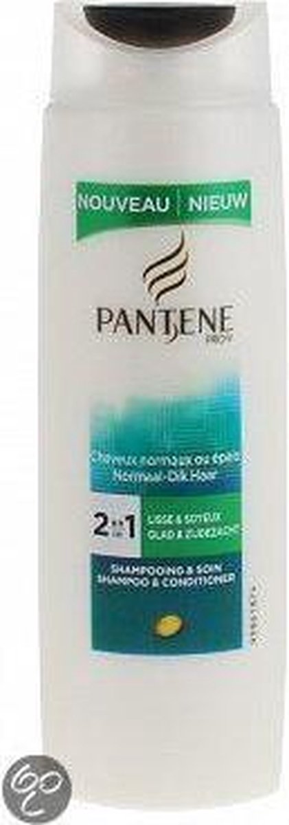Pantene Pro-v Shampoo 2in1 smooth&sleek 250ml (5410076484836)