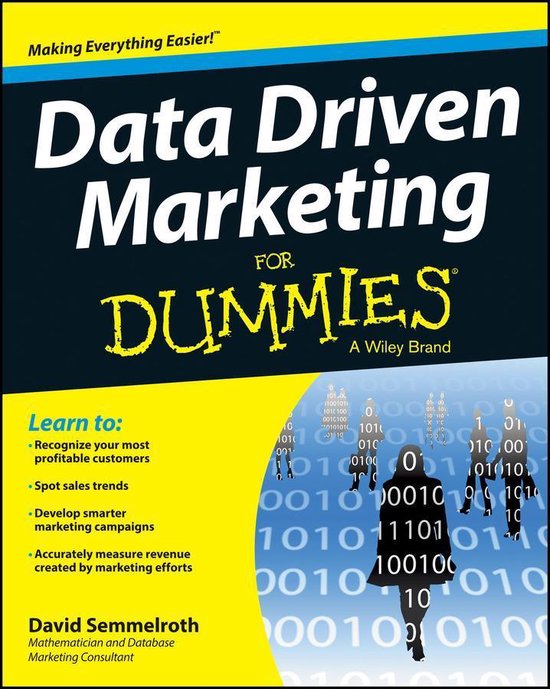Data Driven Marketing For Dummies - cover