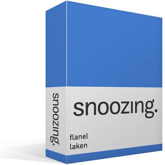 Snoozing - Flanel - Laken - Lits-jumeaux - 280x300 cm - Meermin