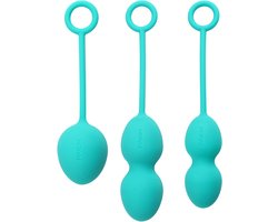 Svakom Vaginale Ballen - Roterende Kernen - Turqouise - Set van 3