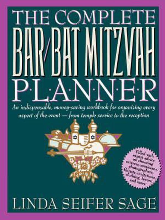 The Complete Bar/Bat Mitzvah Planner - cover