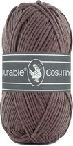 Durable Cosy Fine - acryl en katoen garen - Teddy, bruin 342 - 1 bol van 50 gram