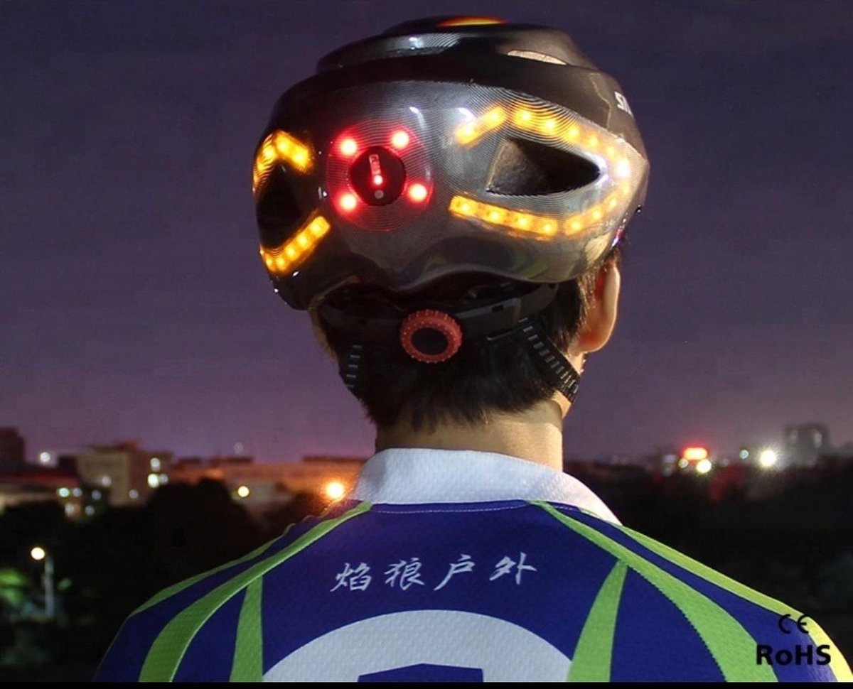 Feux de sécurité LED les promenades lot de 3 les casques de vélo le vélo + en bonus lumière haute visibilité clignotant à clipser pour le jogging