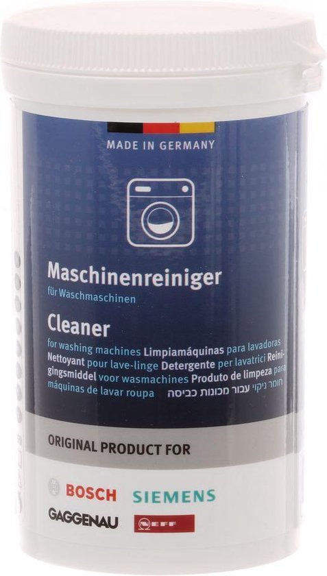 Bosch / Siemens Wasmachine reiniger - 200 gram | bol.com