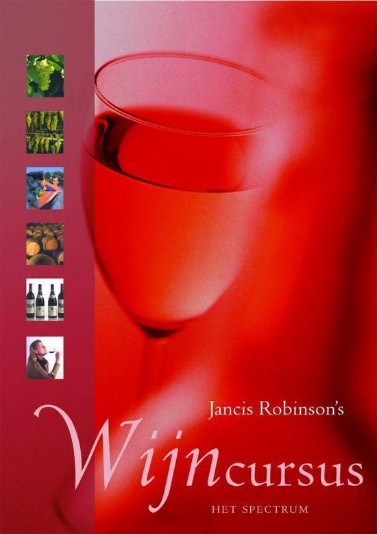 Cover van het boek 'Jancis Robinson's wijncursus' van J. Robinson