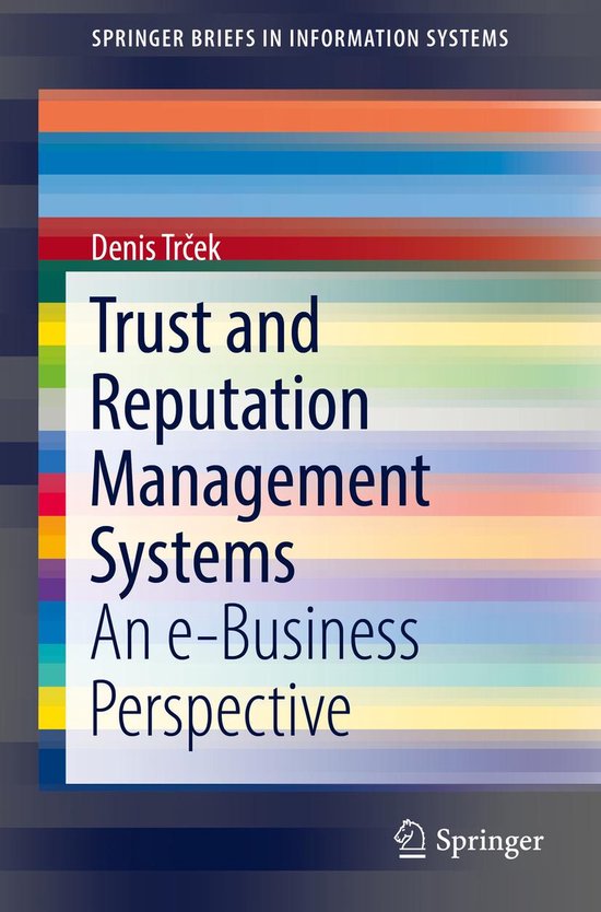 Business and Management (R0) - Trust and Reputation Manageme ... - cover