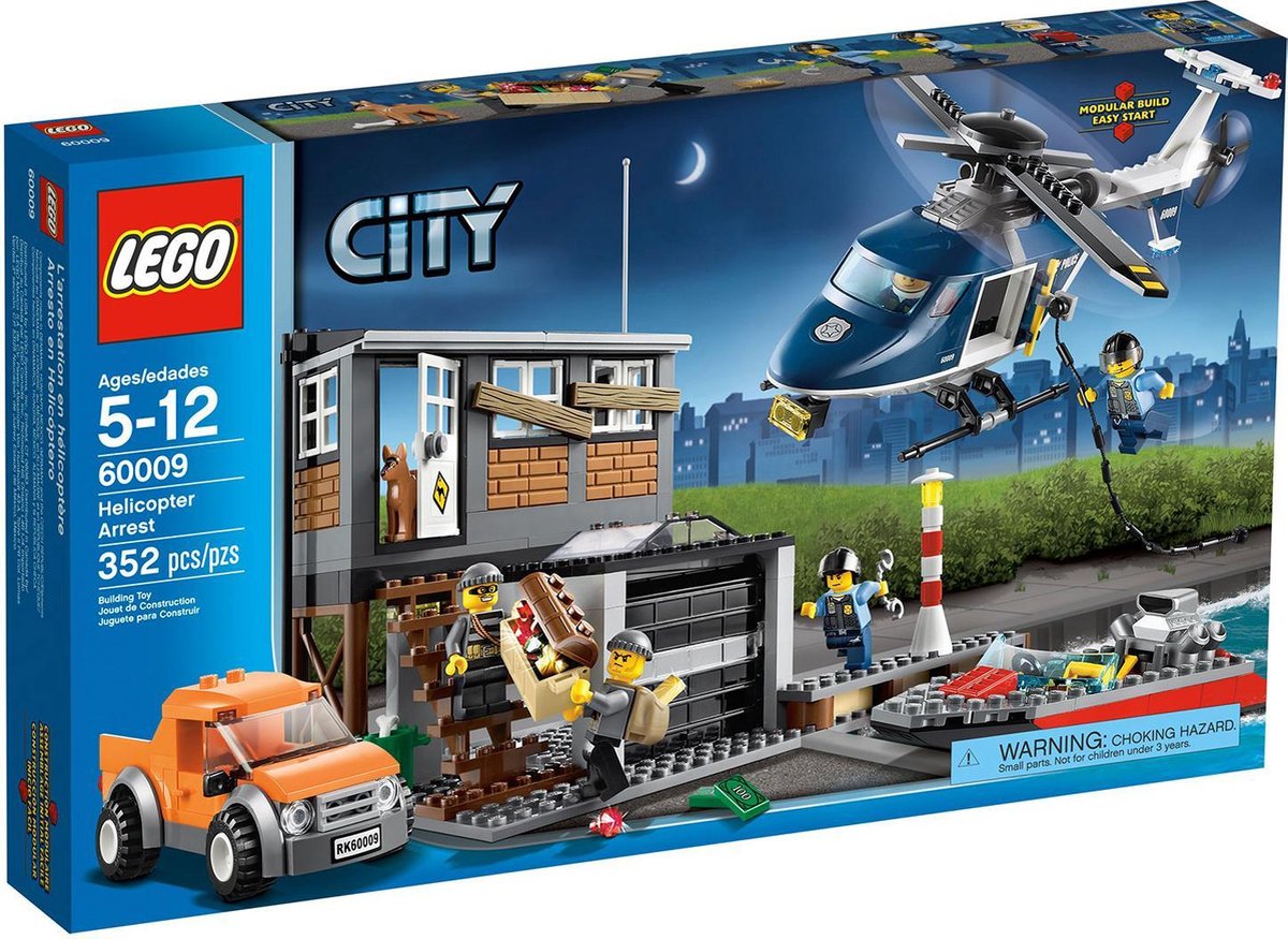 LEGO City Helikopter Boevenjacht - 60009 | bol.com