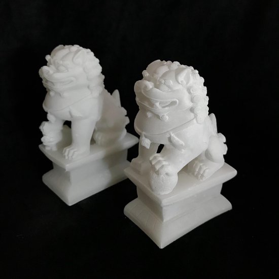 Feng Shui Rijkdom Porsperity Paar Beijing Fu Foo Dogs Feng Shui Rijkdom Porsperity Paar Beijing Fu Foo Dogs