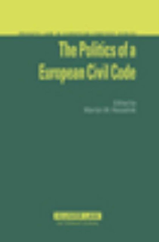 The Politics of a European Civil Code - cover