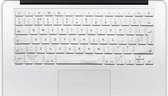Xssive Toetsenbord Cover voor MacBook Air 11 inch - Siliconen - Zilver - NL indeling