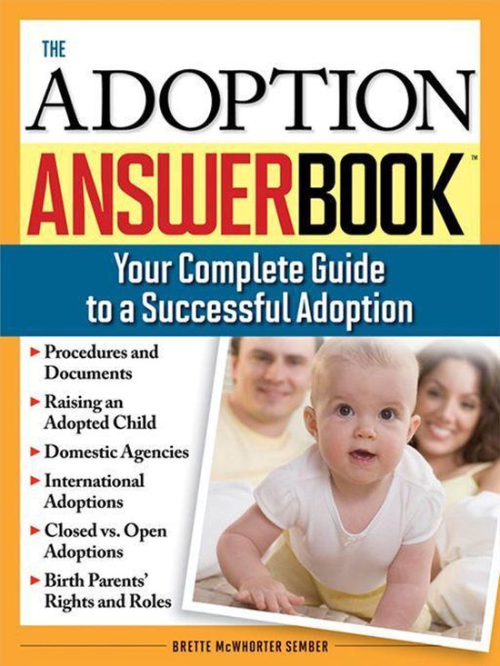Parenting Answer Book - The Adoption Answer Book - cover
