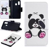 Panda beertje agenda wallet case hoesje Samsung Galaxy A40