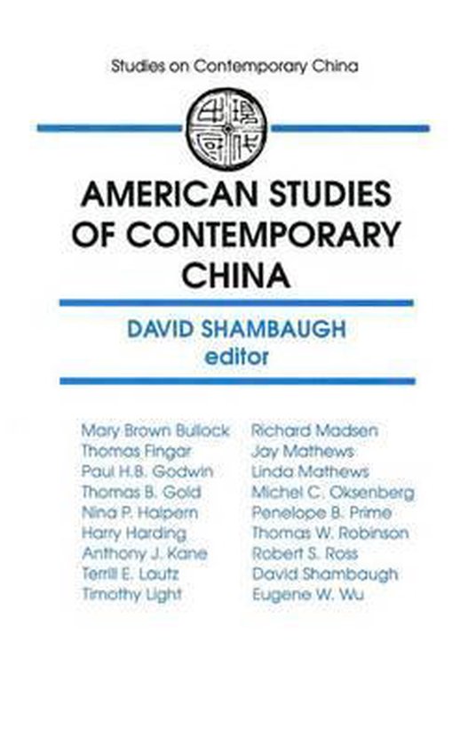 American Studies of Contemporary China - cover