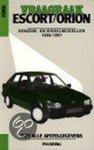 Vraagbaak Escort/Orion Benzine- en Dieselmodellen 1986-87