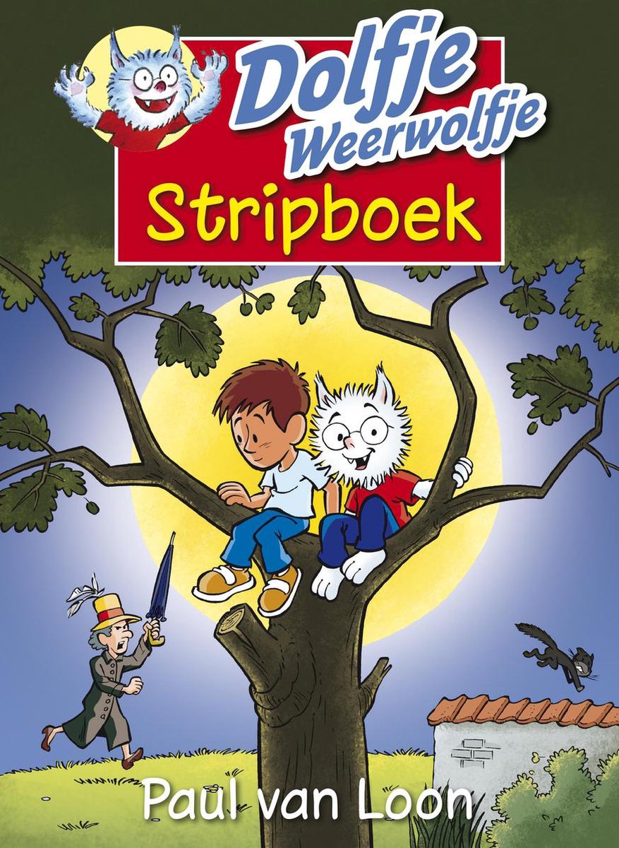 Omslag van Dolfje Weerwolfje - Dolfje Weerwolfje stripboek