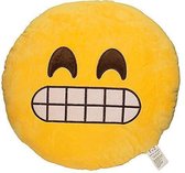 Emoji Emoticon Smiley Kussen-Grijnzen
