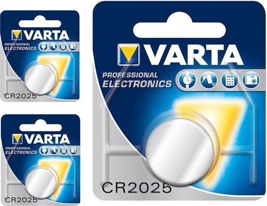 Pile bouton Varta CR2025 - batterie appareil photo