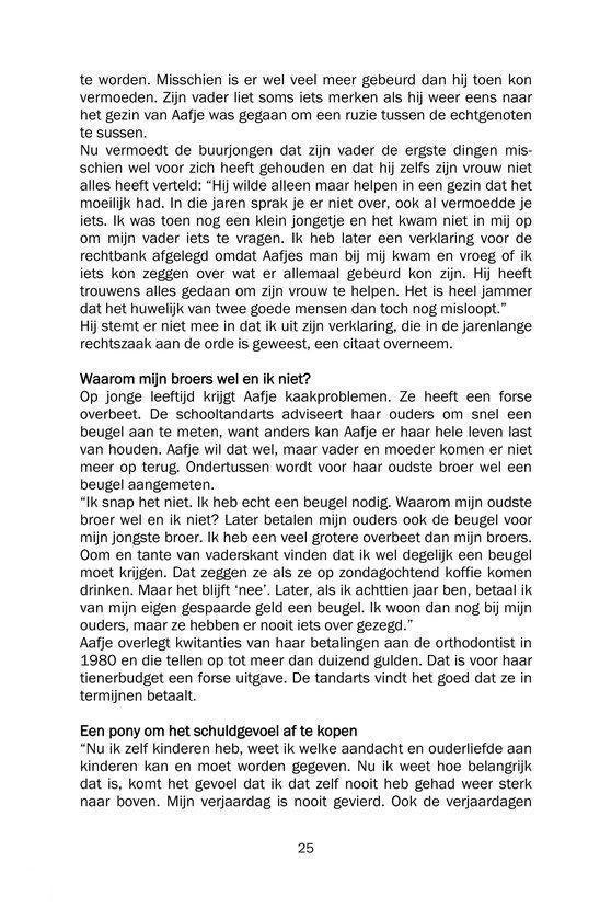 Aafje's broers en hun ervaringen, en de pony.