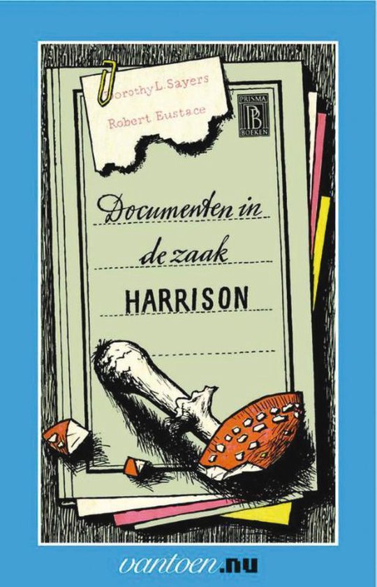 Cover van het boek 'Documenten in de zaak Harrison' van Dorothy L. Sayers