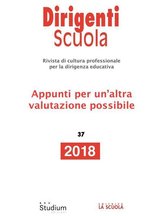 Dirigenti Scuola 37/2018 - cover