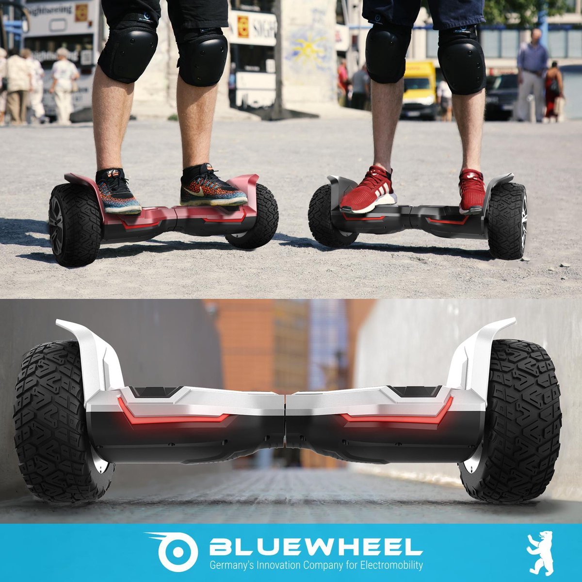 Bluewheel HX510 8.5" Offroad Hoverboard - Deutsche Marke Mit Bluetooth & App