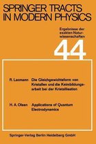 Springer Tracts in Modern Physics