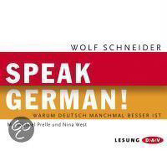 Speak German! - cover