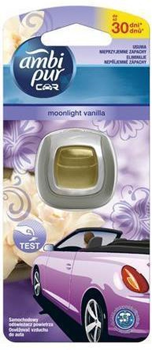 Ambi Pur Car Mini Freshener Moonlight Vanilla