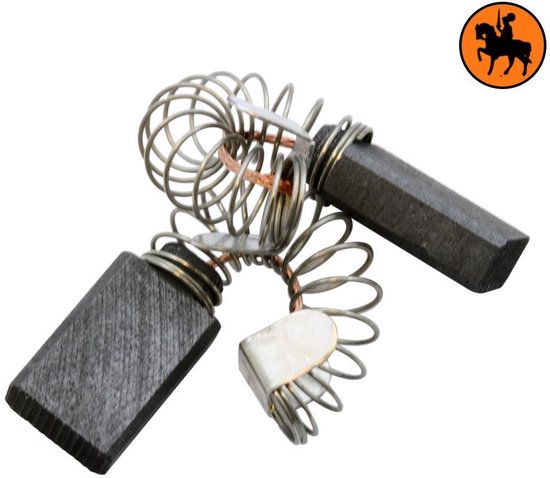 Jeu de balais de charbon pour scie AEG K55 - 5x10x15mm