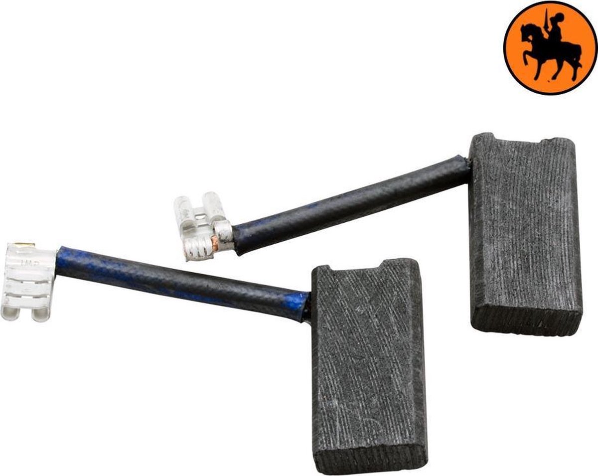 Koolborstelset voor Black & Decker zaag P3902 - 6,3x12,5x23,5mm