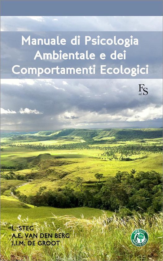 Manuale di psicologia ambientale e dei comportamenti ecologi ... - cover