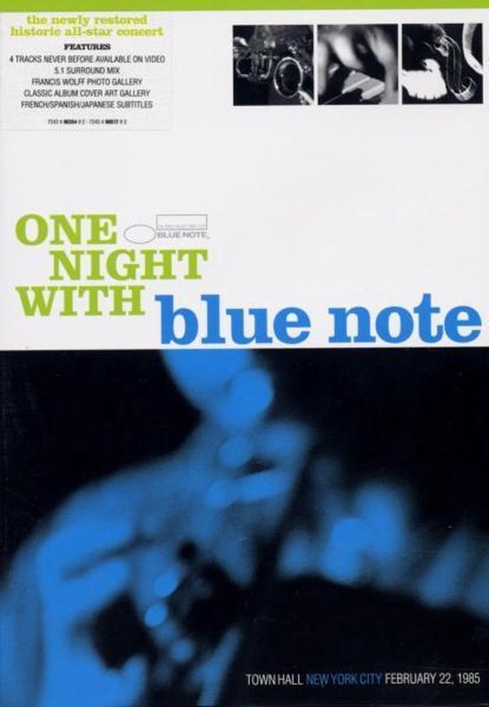 Cover van de film 'One Night with Blue Note'
