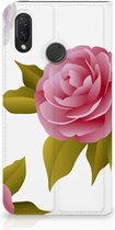Huawei P Smart Plus Uniek Standcase Hoesje Roses