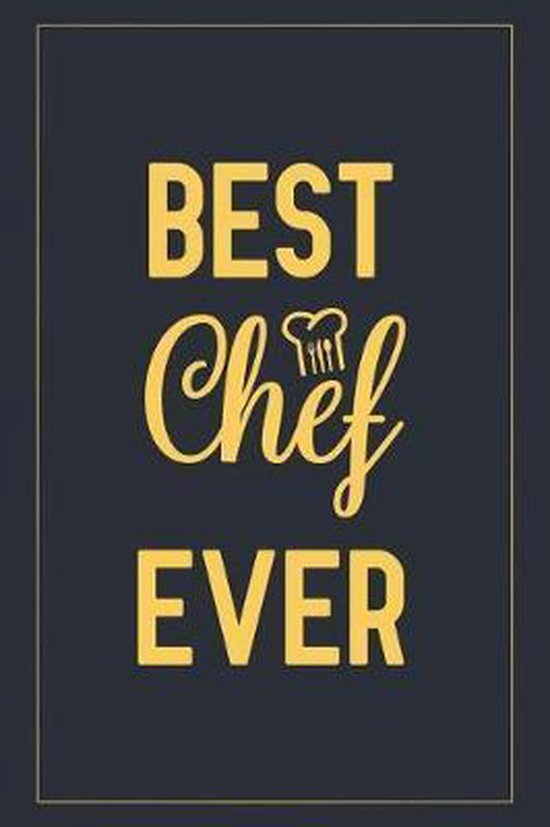 Best Chef Ever, Booki Nova 9781096002062 Boeken