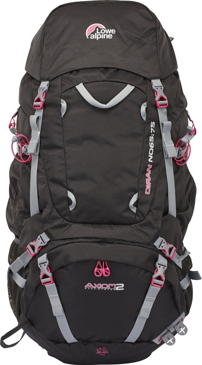 microfoon Bedoel maak je geïrriteerd Lowe Alpine Diran 65 - Backpack - 65 Liter - Zwart;Roze | bol.com