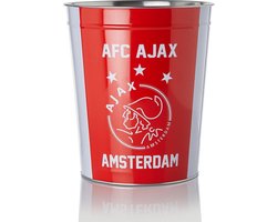 astronomie weduwe Vermoorden Ajax prullenbak - rood/wit | bol.com