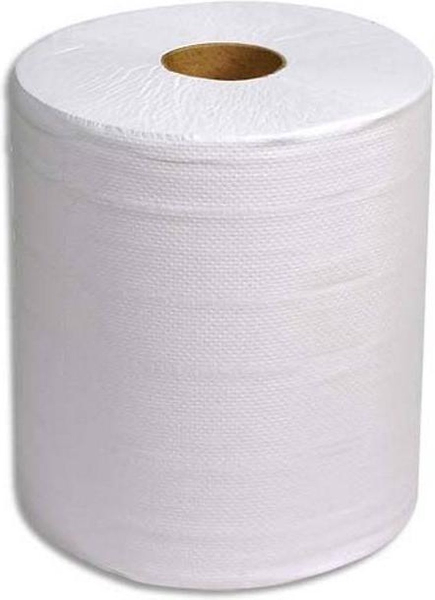Euro Products Midi Poetspapier 1-laags Wit 20cm X 300m