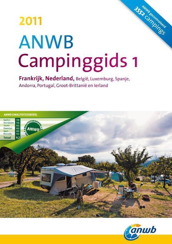 Cover van het boek 'Campinggids 1 2011 met CD-rom + cd-rom'