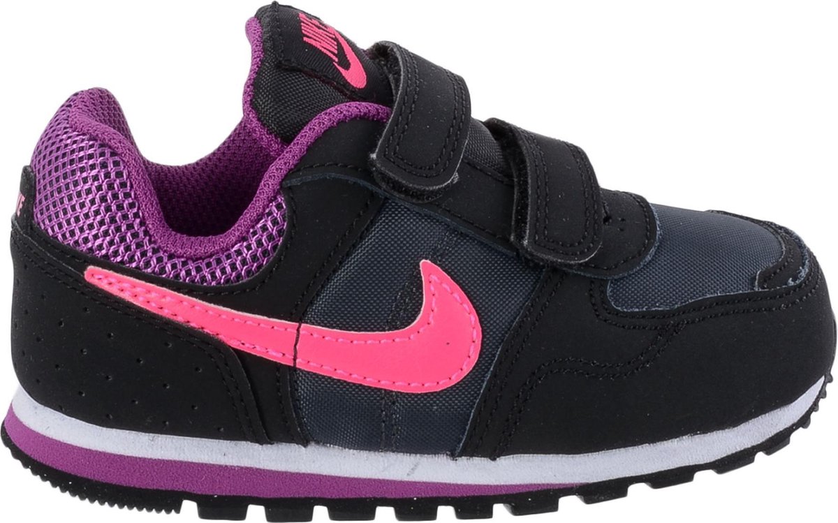 Nike MD Runner (TDV) - Sportschoenen - Unisex - Maat 25 -  Zwart/Donkergrijs/Roze | bol.com