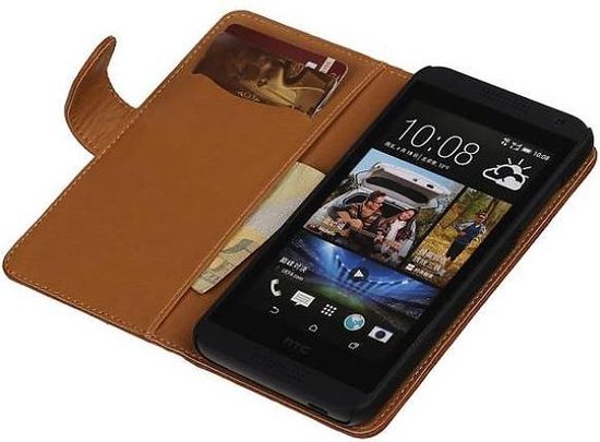 slinger bedelaar Scarp Mobieletelefoonhoesje.nl - Huawei Ascend G700 Hoesje Washed Leer Bookstyle  Bruin | bol.com