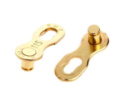 Herbruikbare Goudkleurige Missing Chain Link - 11 Speed - Smart link / Quick link / Kettingschakel - KMC / Shimano / Sram - herbruikbaar