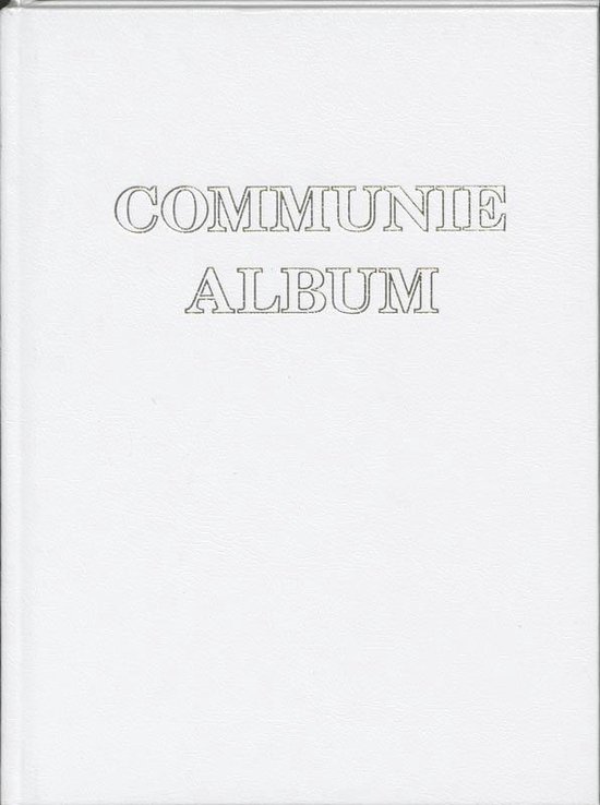 Cover van het boek 'Communie album' van  Onbekend