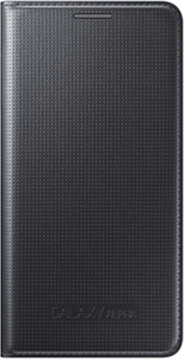 Samsung Flip Cover voor de Samsung G850 Galaxy Alpha - Zwart