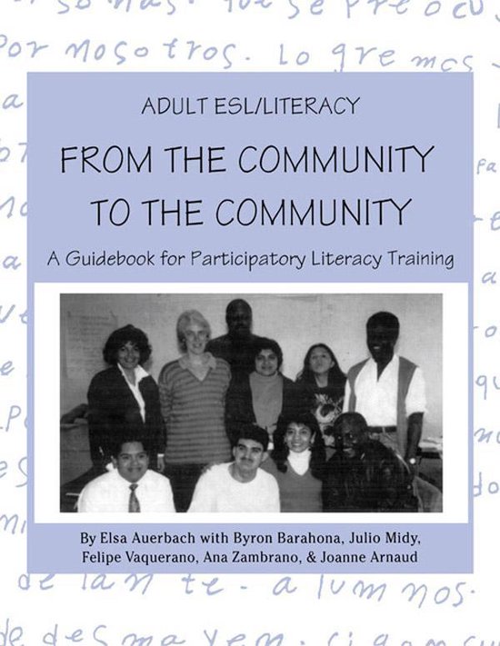 Adult ESL/Literacy From the Community to the Community - cover
