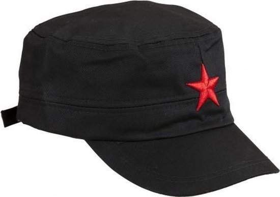 Casquette noire avec étoile rouge | bol.com