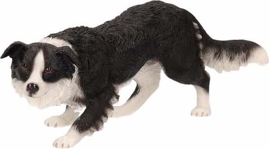 Beeldje Border Collie hond 17 cm