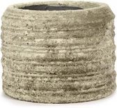 Serax Bloempot Cementpot Rockstone Beige-Wit-Grijs H 13cm D 17cm